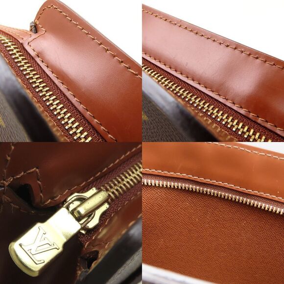 LOUIS VUITTON Brown Monogram Pochette Clutch Bag - Picture 5 of 9